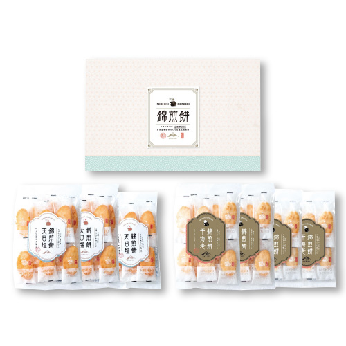 NISHIKI SENBEI 自然な素材でつくった錦煎餅 62枚 NSA-06A