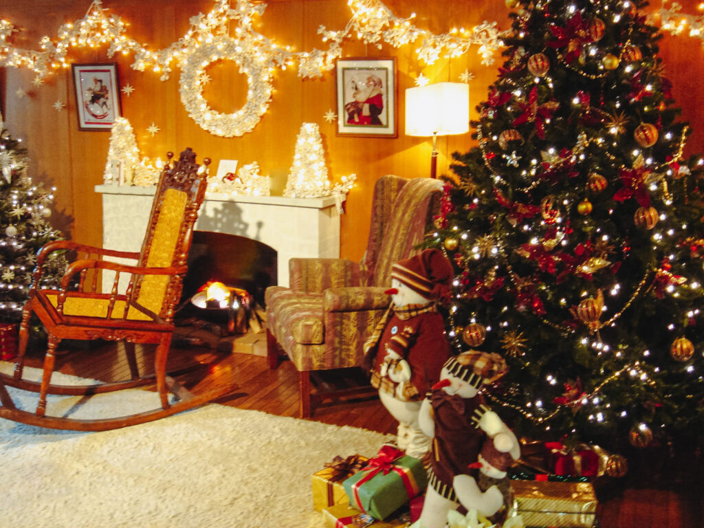 クリスマスの部屋