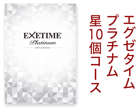 エグゼタイム プラチナム星10個コース