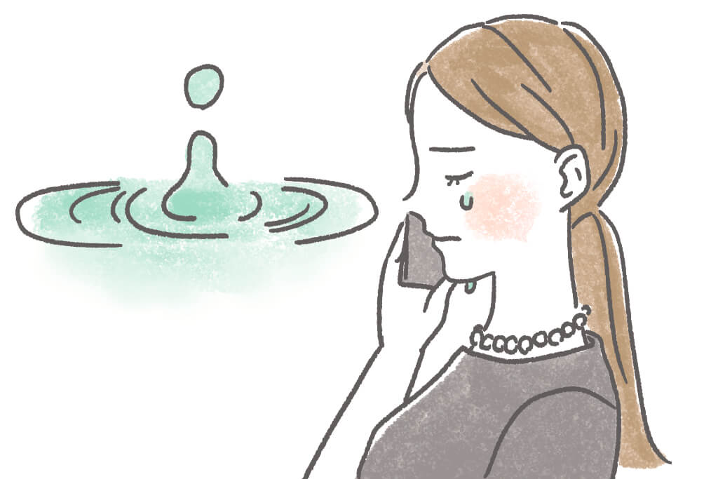 弔辞　薄墨の理由