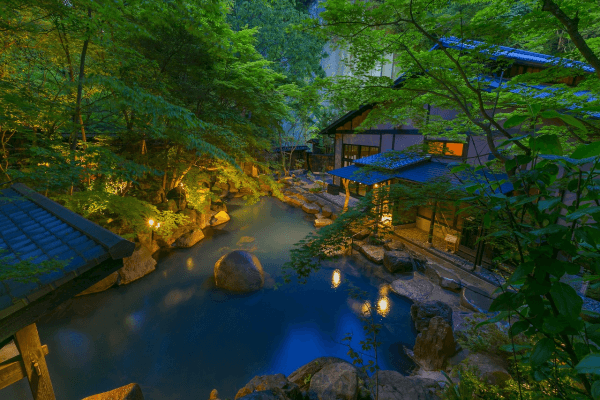 黒川荘の温泉旅館