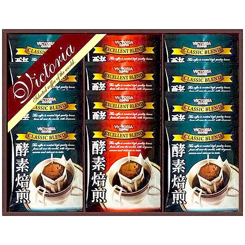 ビクトリアコーヒー 酵素焙煎ドリップコーヒーセット ND-150