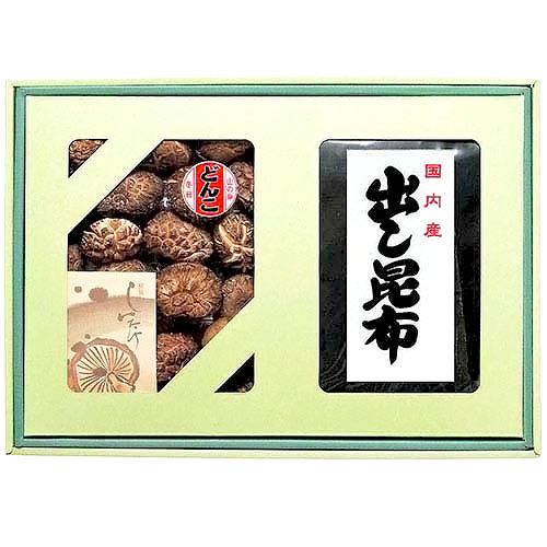 国産椎茸&昆布セット MSK-50