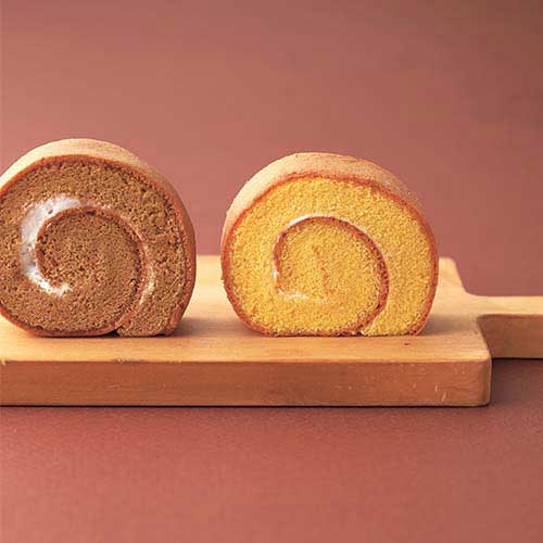 信州たまごを使ったたまごロールケーキ