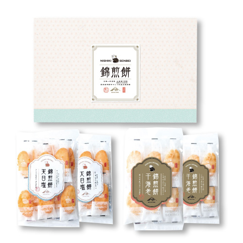 NISHIKI SENBEI 自然な素材でつくった錦煎餅