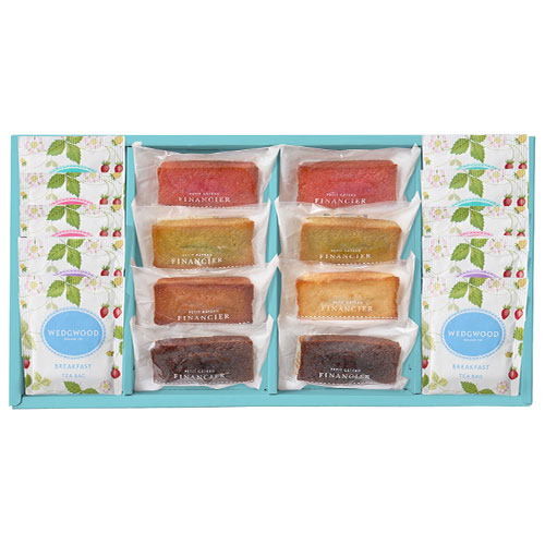 フィナンシェ&ウェッジウッド ワイルドストロベリーティーバッグアソート 18個 WWL-04A