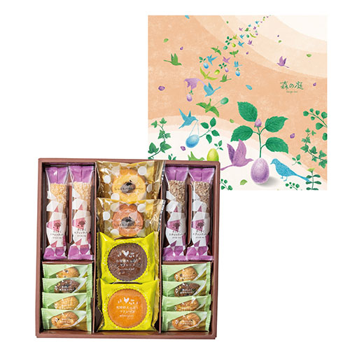 森の庭 焼き菓子アソート 芽吹き 16個入 MRM-03A