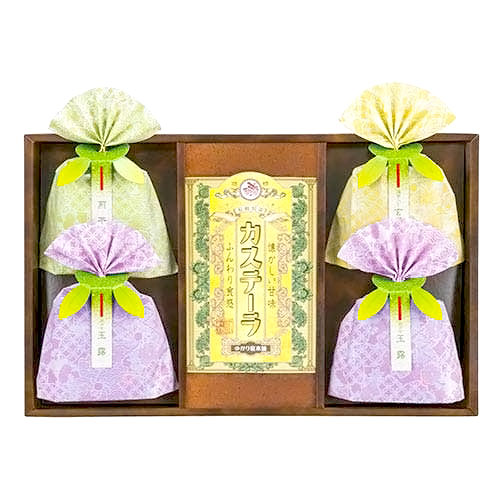 長崎製法カステーラ・緑茶詰合せ