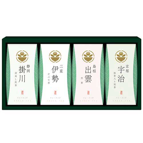 茶の国めぐり 茶水詮 緑茶ティーバッグ詰合せ TB-0