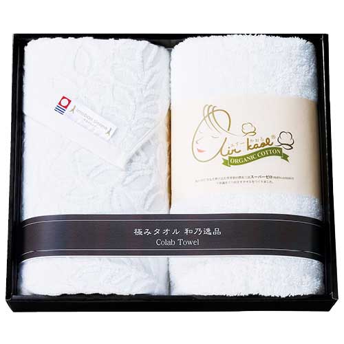 和乃逸品 フェイスタオル2枚セット EKA2235