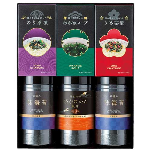 ゆかり屋本舗 味海苔・お茶漬・スープ詰合せ LJ-30