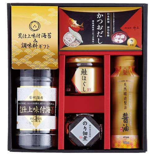 荒仕上味付海苔&調味料ギフト NH-BE